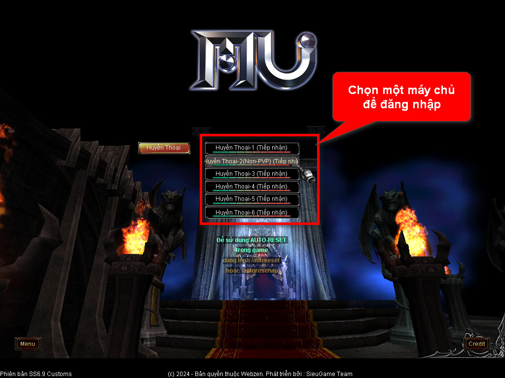 Chức năng chính của Game MU Thần Tốc