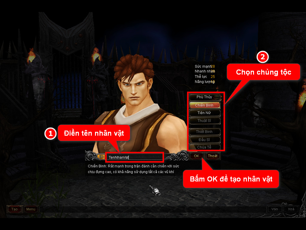 Chức năng chính của Game MU Thần Tốc